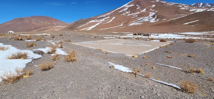 Punto de Posada Socompa, fotografía publicada en enero de 2026